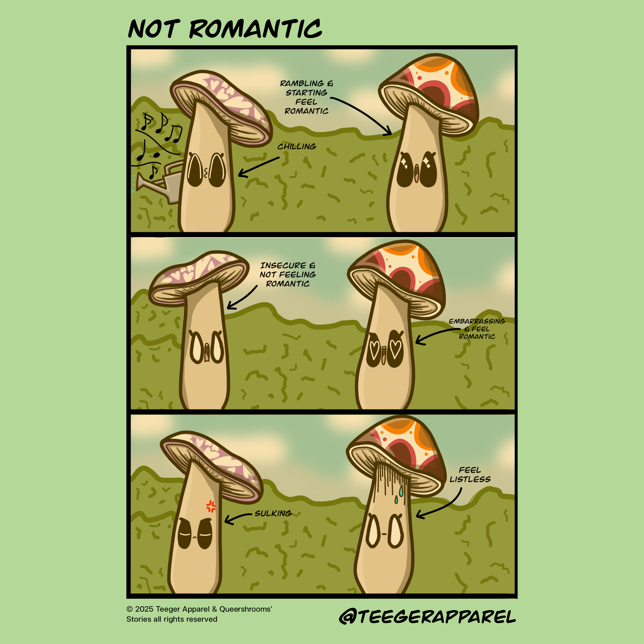 Queershrooms’ Stories: Not romantic