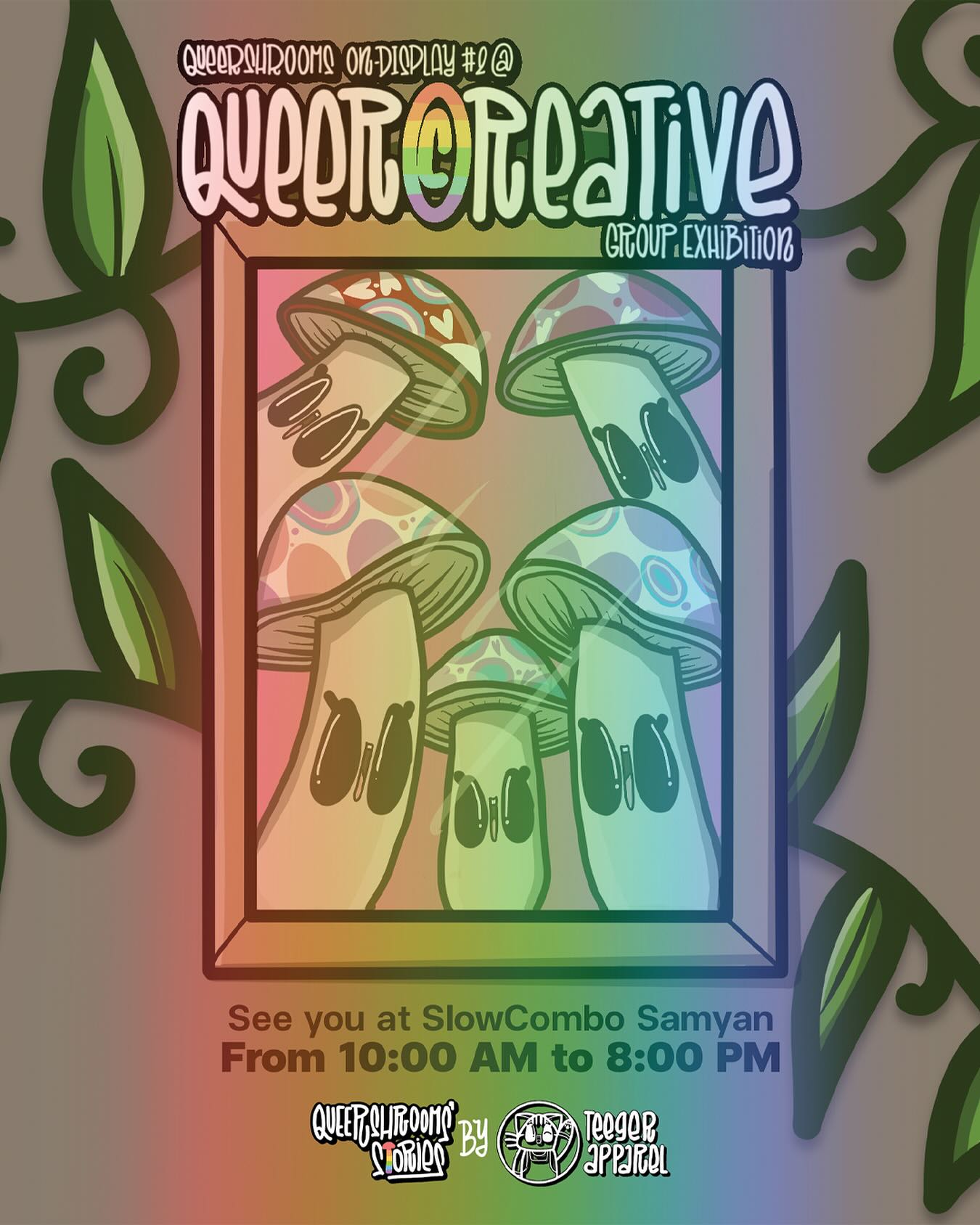 Queershrooms On-Display #2 at Queer©reative Group Exhibition