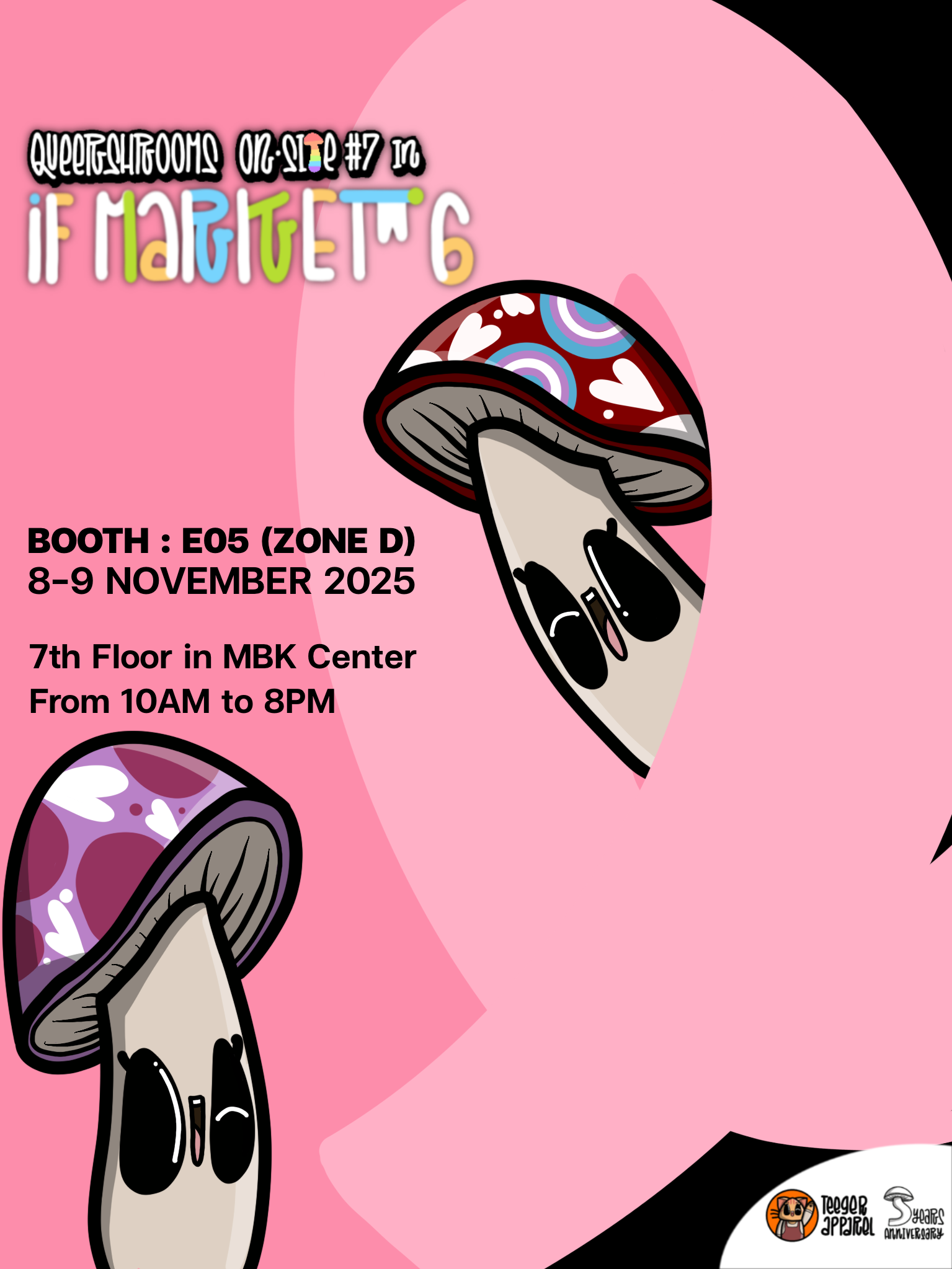 Queershrooms On-site #7 in IF Market 6