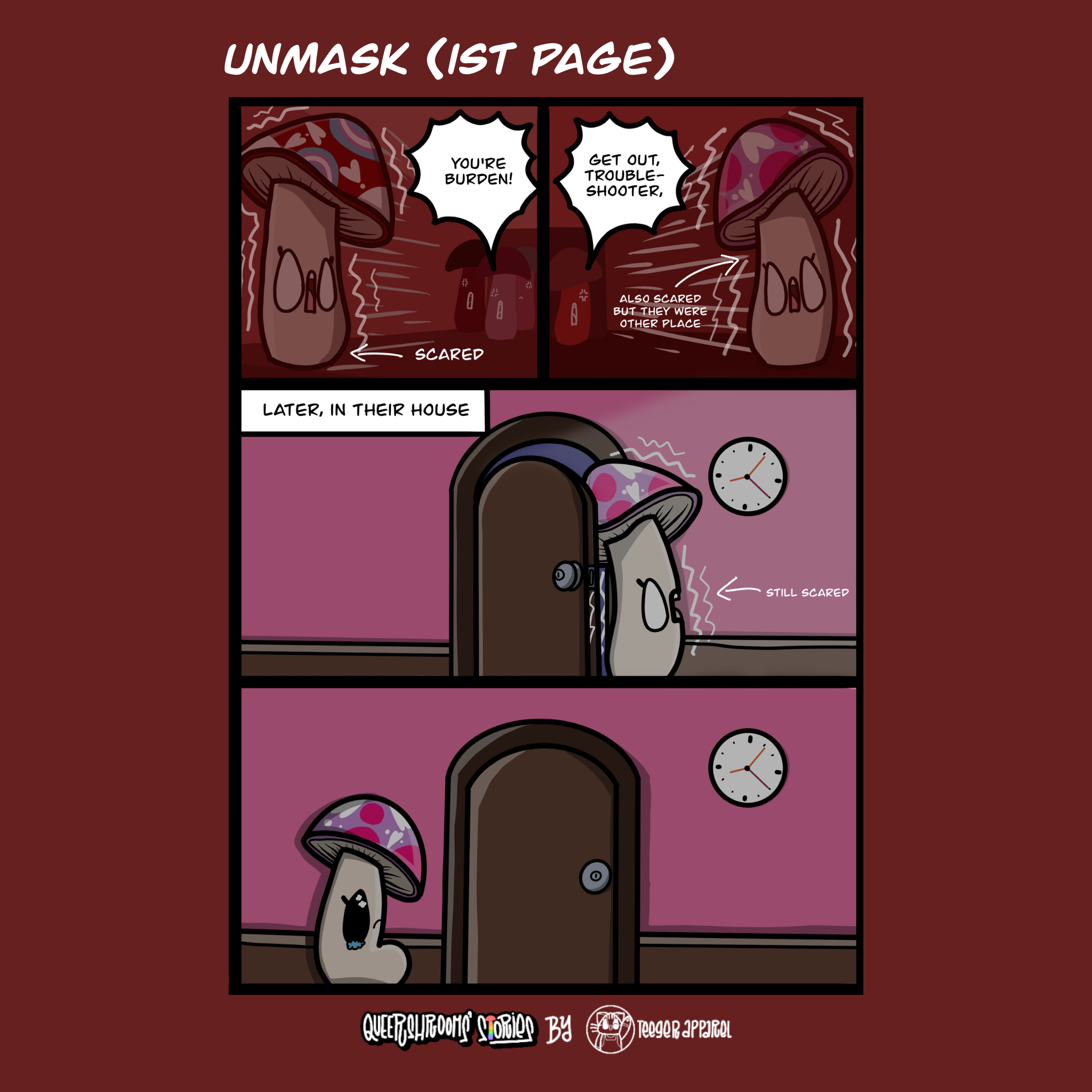 Queershrooms’ Stories: Unmask