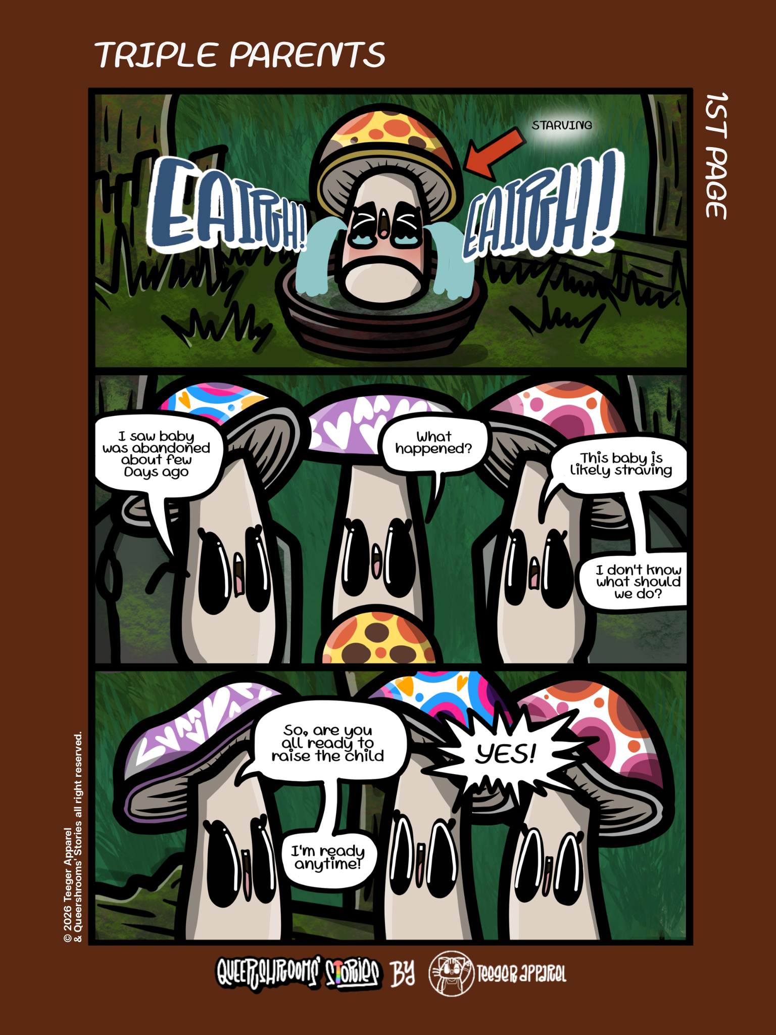 Queershrooms’ Stories Seasons 2: Triple Parents