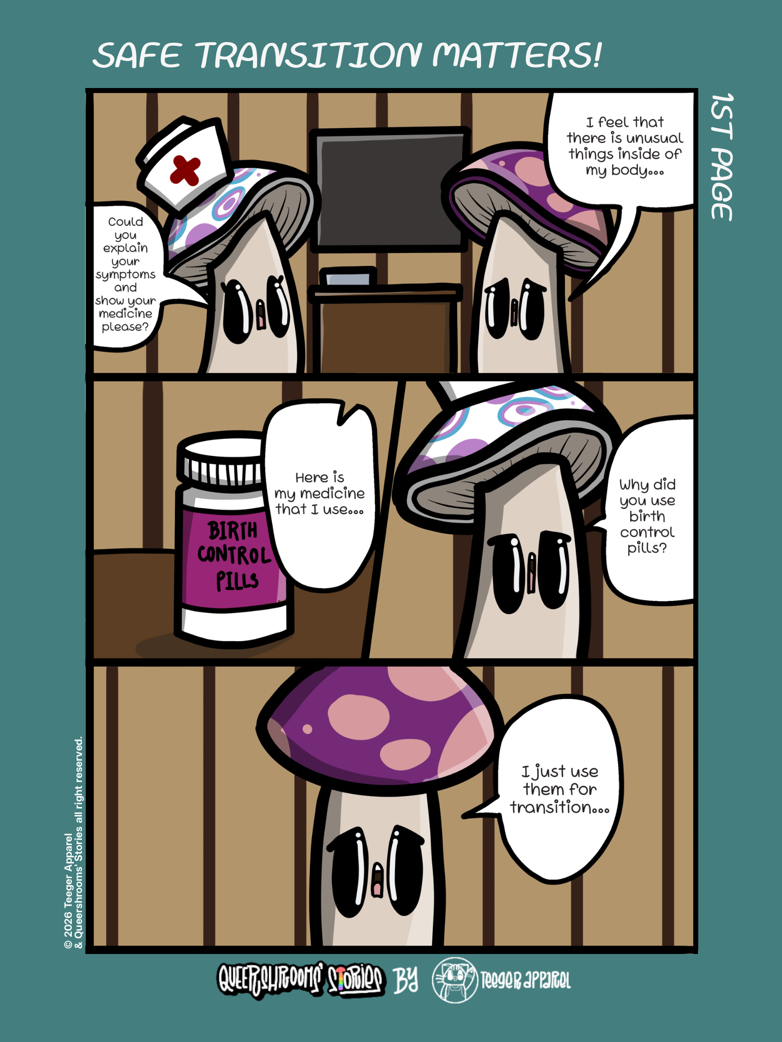 Queershrooms’ Stories Seasons 2 – Safe Transition Matters!