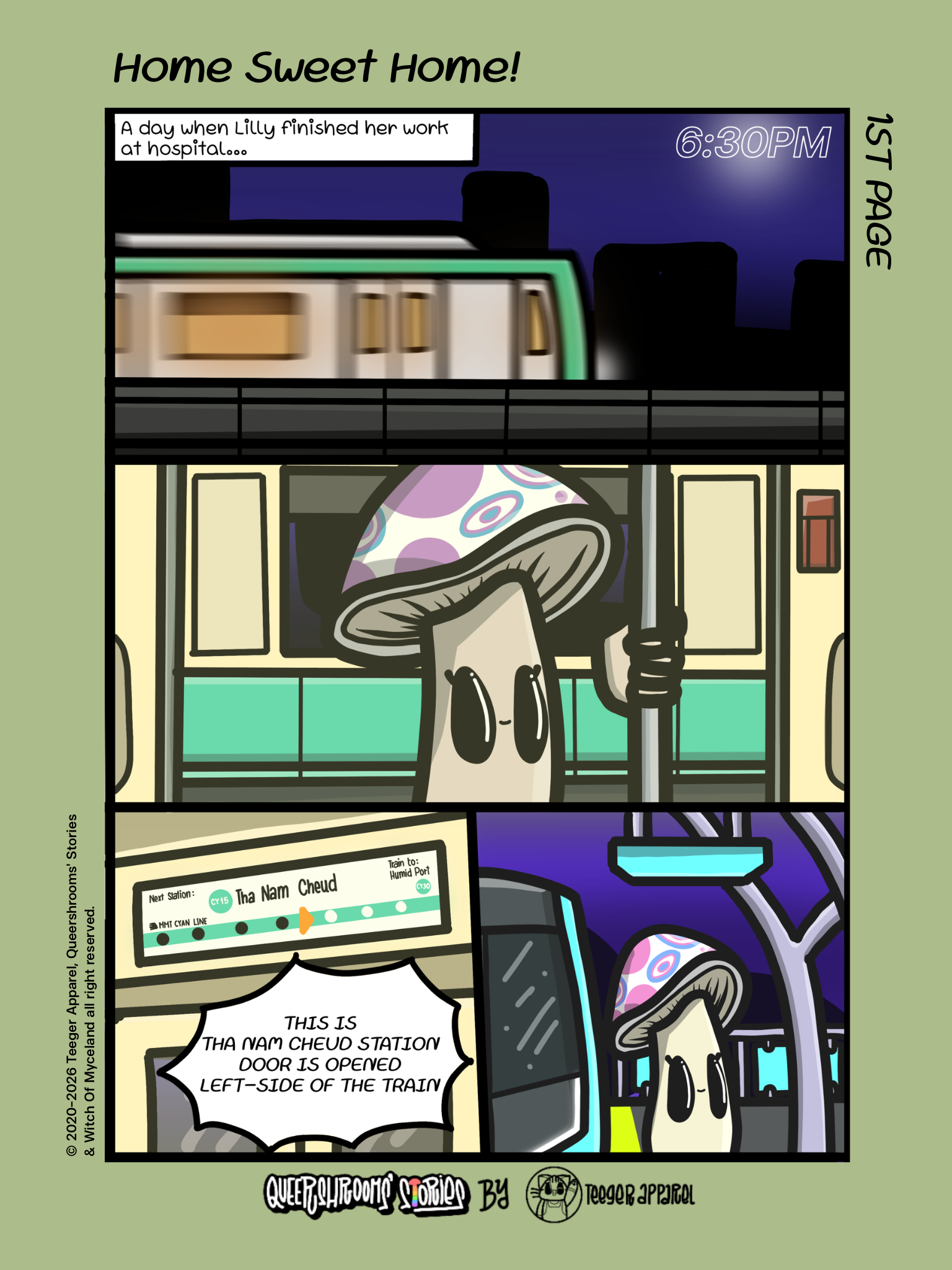 Queershrooms’ Stories Seasons 2: Home Sweet Home!
